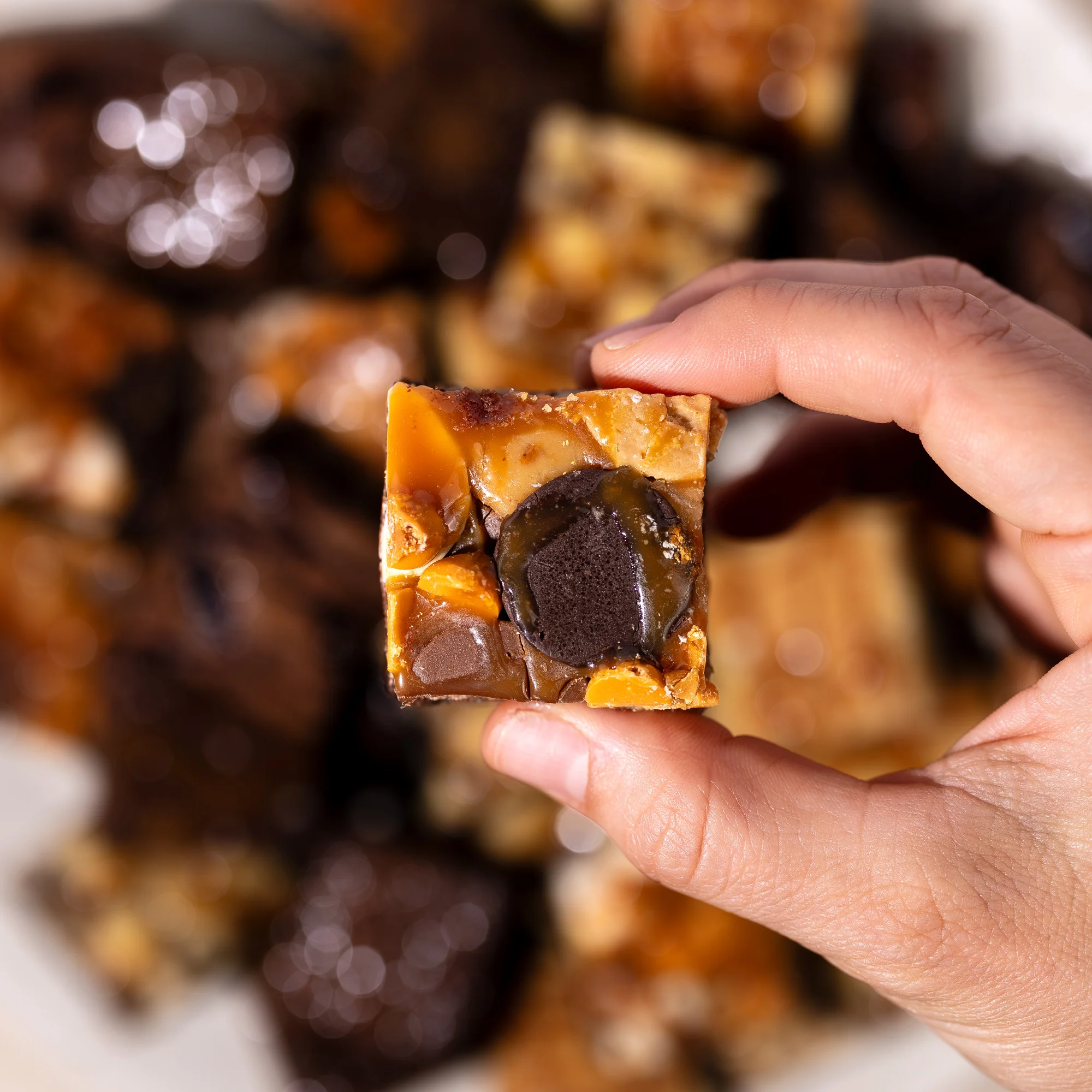 Deluxe Caramel Brownie Gift Box - Image 3